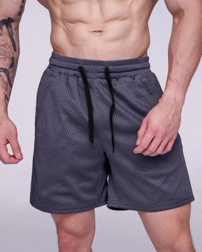 Men's Summer Mesh Shorts with Padding