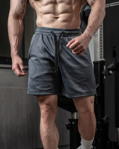 Men's Summer Mesh Shorts with Padding