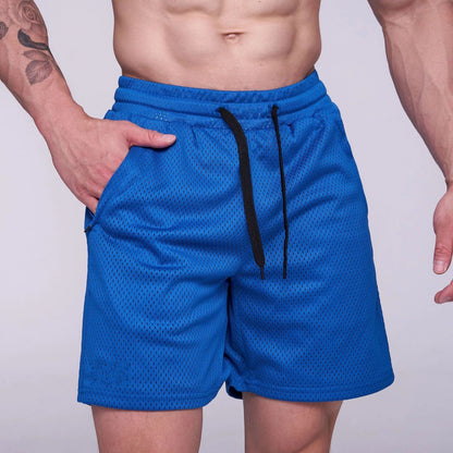 Men's Summer Mesh Shorts with Padding