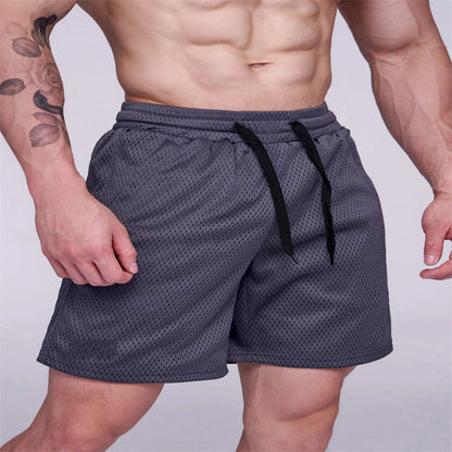 Men's Summer Mesh Shorts with Padding