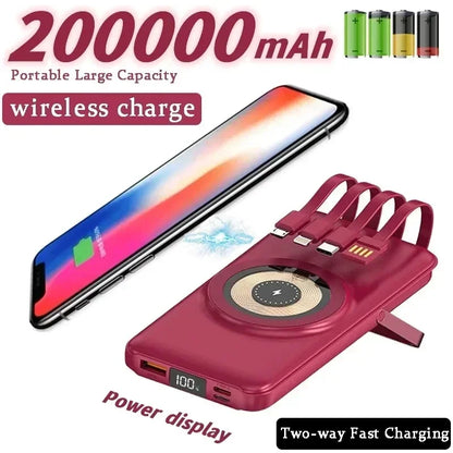 Wireless Power Bank with Magnetic