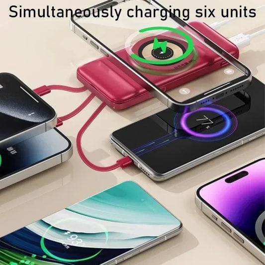 Wireless Power Bank with Magnetic