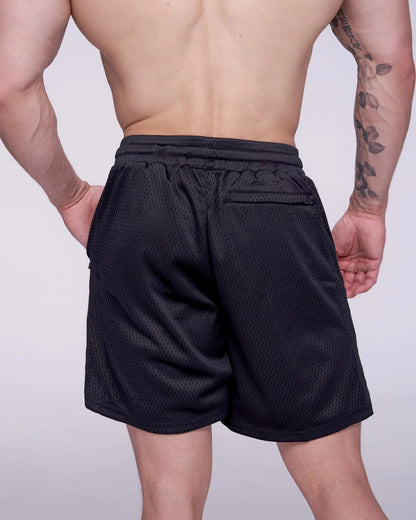 Men's Summer Mesh Shorts with Padding