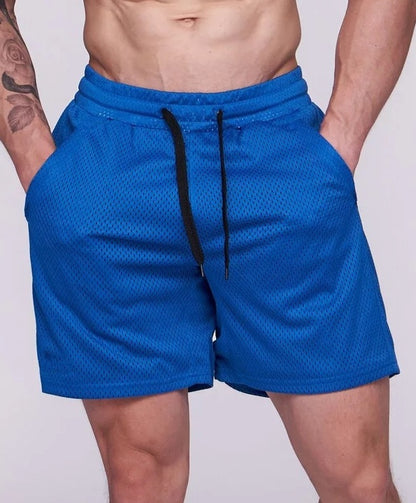 Men's Summer Mesh Shorts with Padding